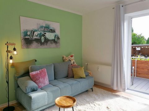 The apartment is 58 m² in size with a balcony overlooking the greenery and is a non-smoking accommodation. Minimum rental period: 7 months Sit back and relax – This quietly located and stylishly furnished accommodation is your feel-good place during ...